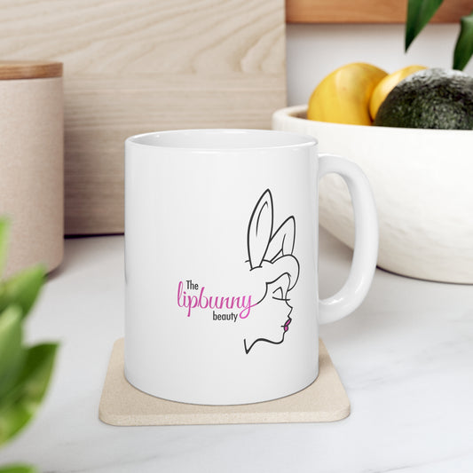 Lip Bunny Beauty Ceramic Mug