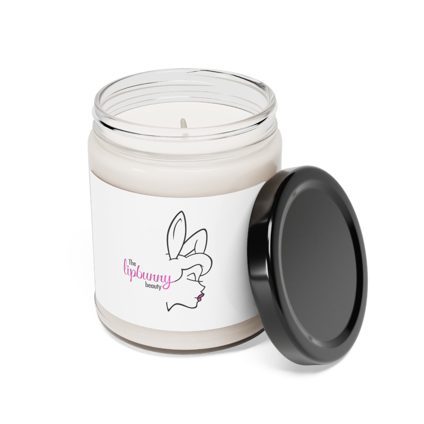 Lip Bunny Beauty Scented Soy Candle, 9oz