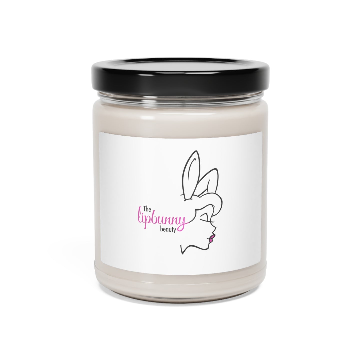 Lip Bunny Beauty Scented Soy Candle, 9oz