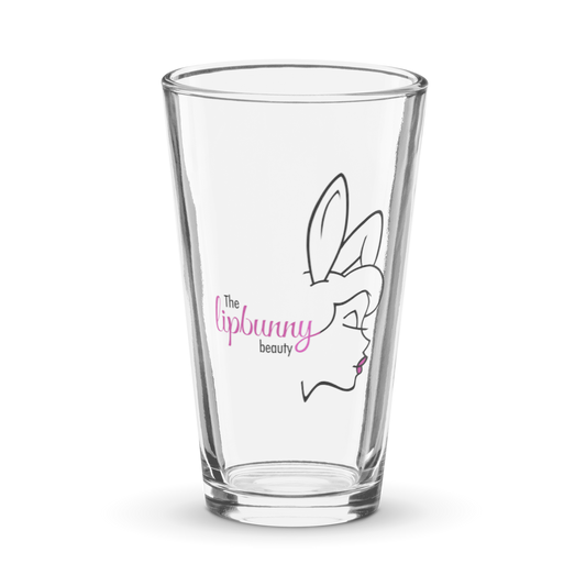 Lip Bunny Beauty Shaker pint glass